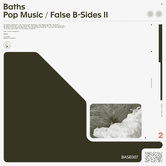 Baths - Pop Music / False B-Sides Ii [LP] Vinyl Record