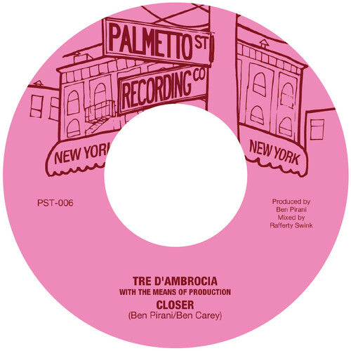 D'ambrocia,tre - Closer / Love Is Gonna Let You Down - Vinyl Record
