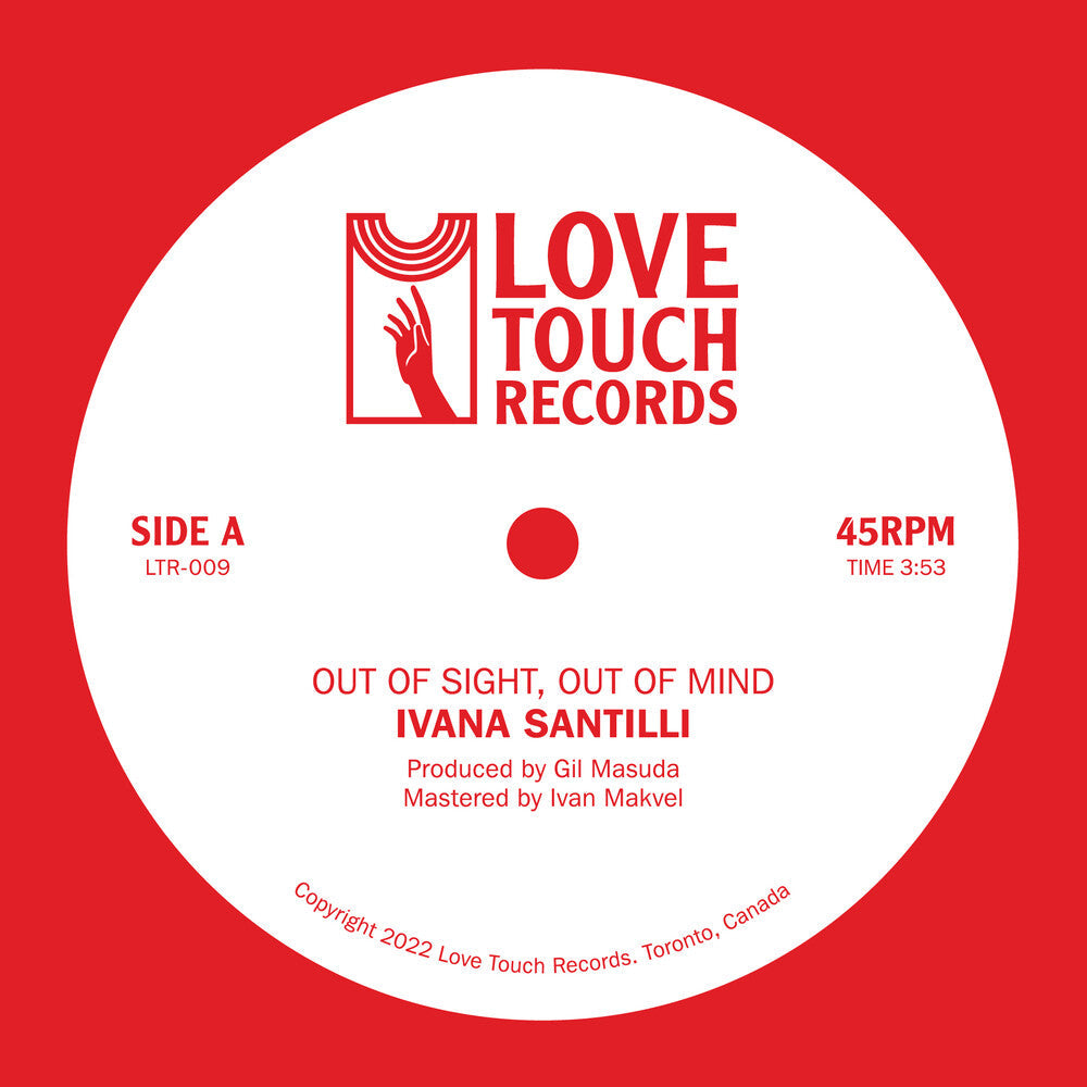 Ivana Santilli - Out Of Sight, Out Of Mind B/W Air Of Love [7" Vinyl]
