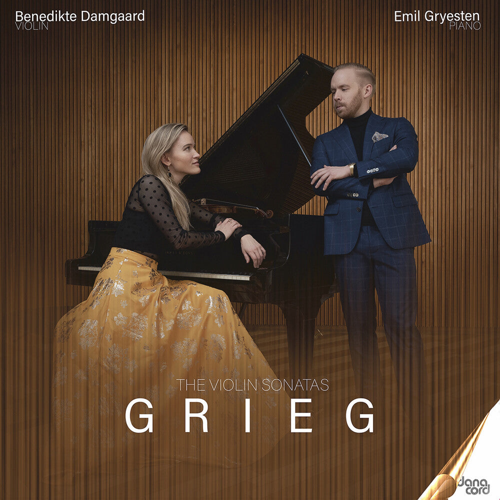 Grieg / Damgaard / Gryesten - Violin Sonatas Music CD