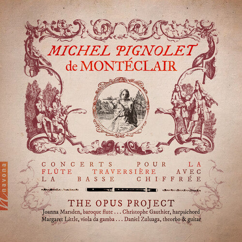 Monteclair / Marsden / Gauthier - Concerts Pour La Flute Traversiere Avec La Basse - Music CD