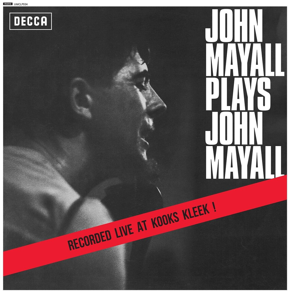 Mayall, John & the Bluesbreakers - John Mayall Plays John Mayall [LP] Vinyl Record
