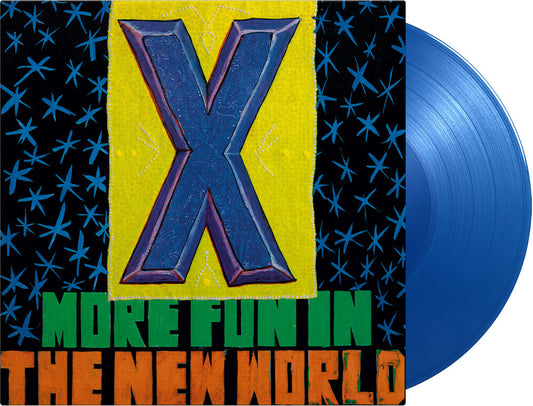 X. - More Fun In The New World (Blue) [Colored Vinyl] [Limited Edition] Vinyl Record