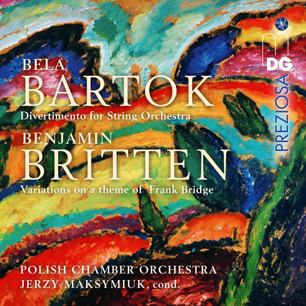 Bartok / Britten / Maksymiuk - Frank Bridge Music CD