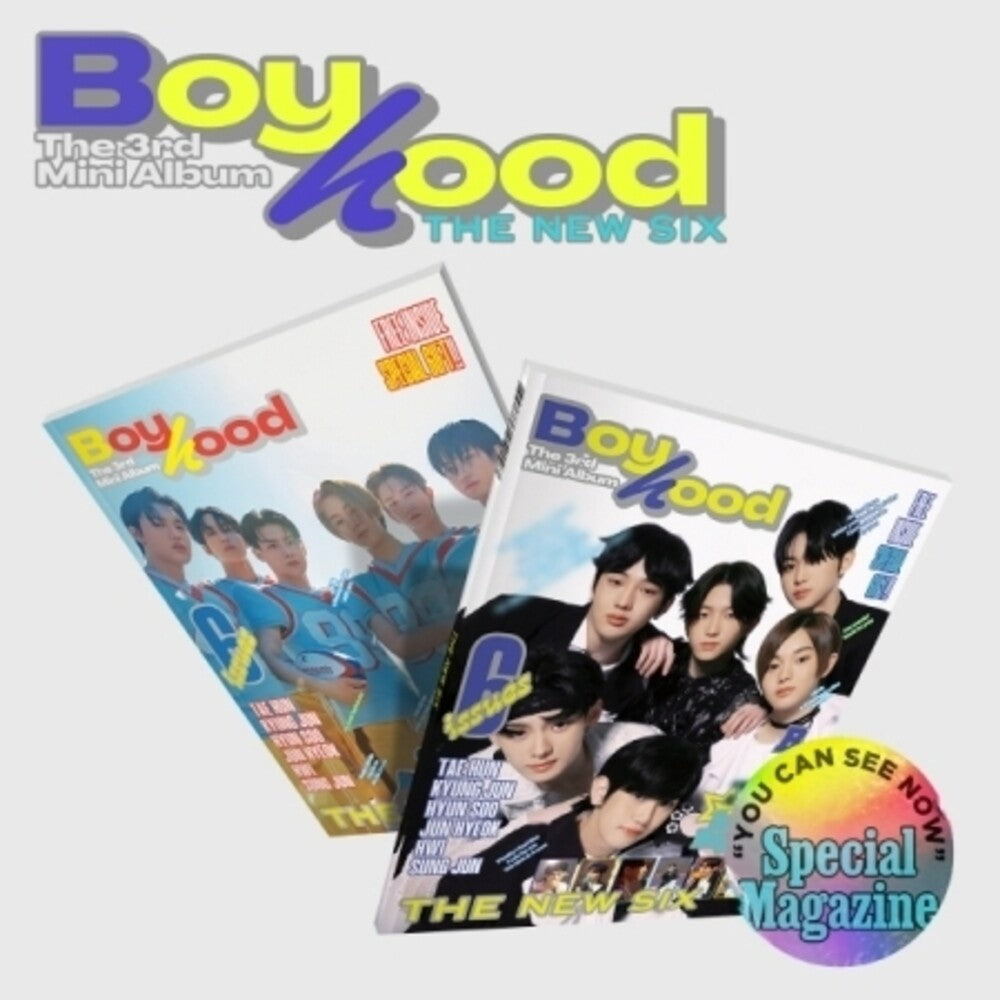 New Six ( Tnx ) - Boyhood (Post) (Stic) (Phot) (Wmag) (Asia) [CD]