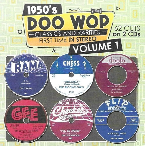 1950s Doo Wop Classics And Rarities 1 / Various - 1950s Doo Wop Classics And Rarities 1 / Various - Music CD