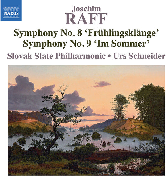 Raff / Slovak State Philharmonic Orchestra - Symphonies Nos. 8 Fruhlingsklange & 9 Im Sommer [CD]