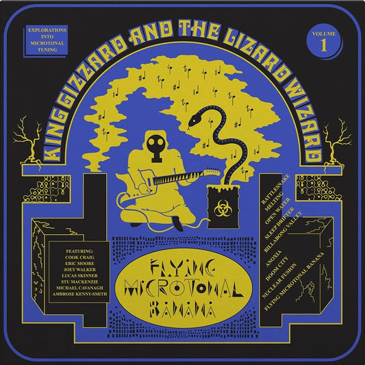 King Gizzard & The Lizard Wizard - Flying Microtonal Banana [Lucky Rainbow Eco-Mix LP] Vinyl Record