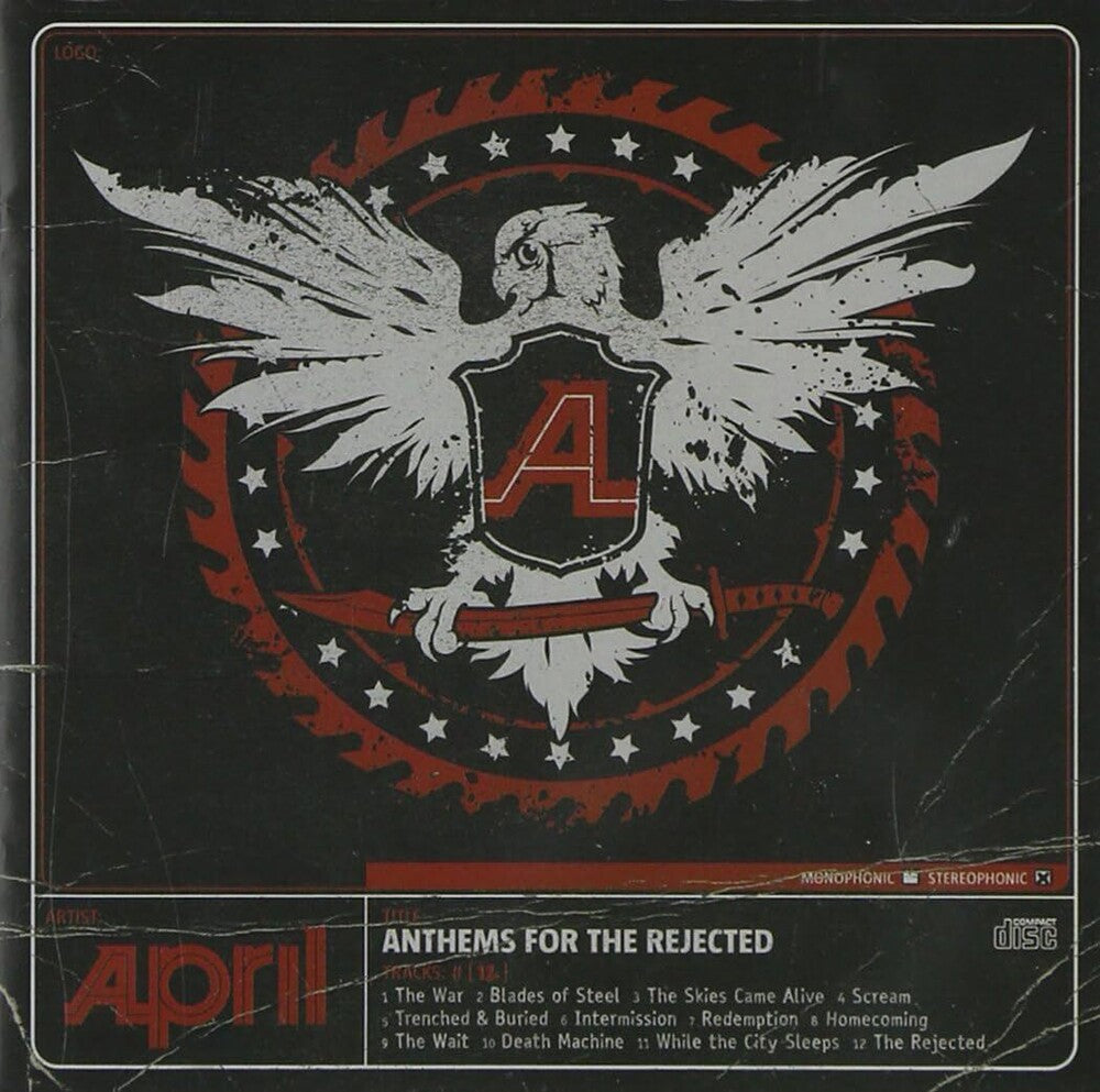 April - Anthems for the Rejected Music CD