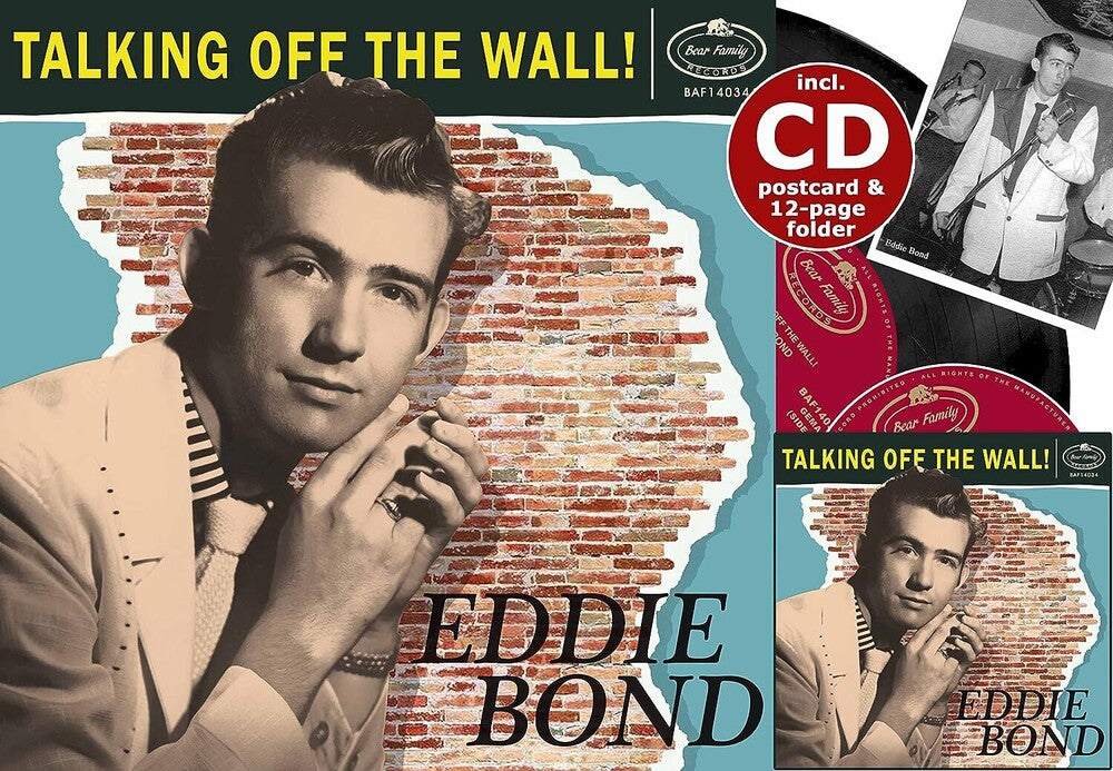 Eddie Bond - Talking Off The Wall! (10in) [LP] Vinyl Record