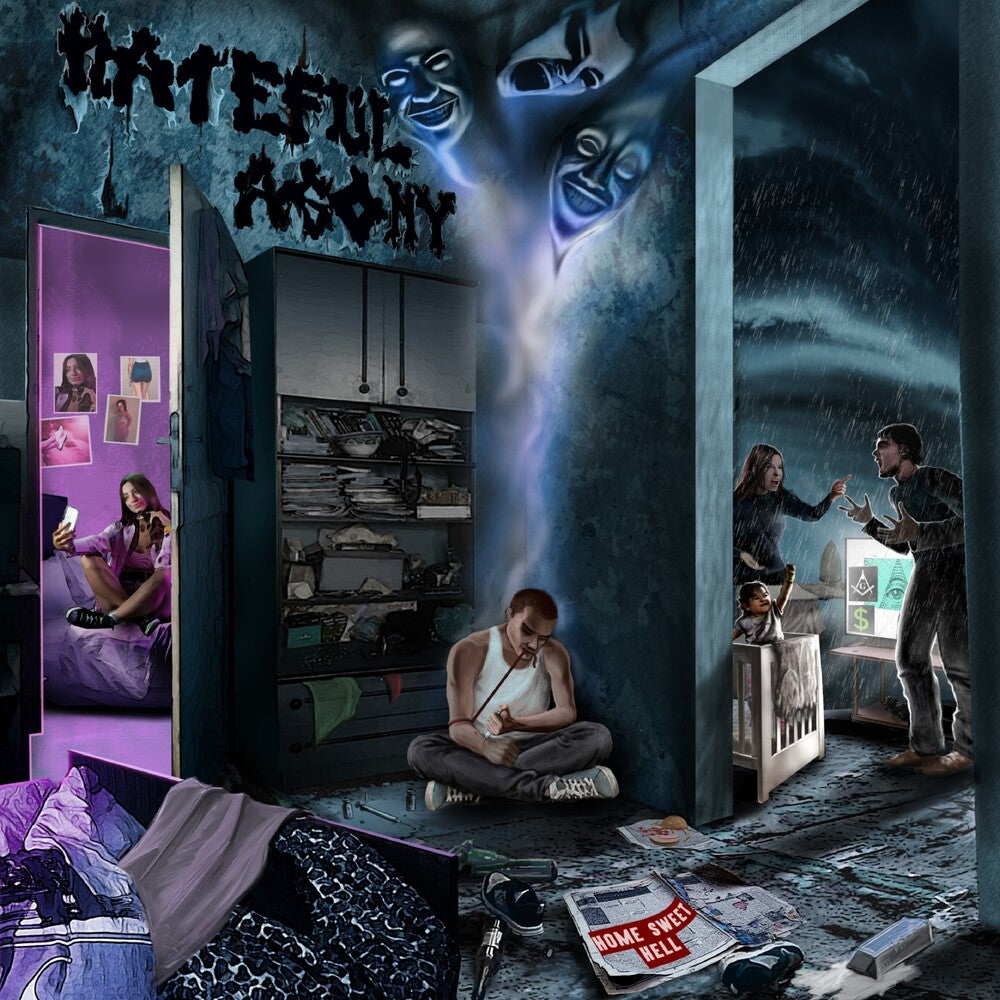 Hateful Agony - Home Sweet Hell Music CD