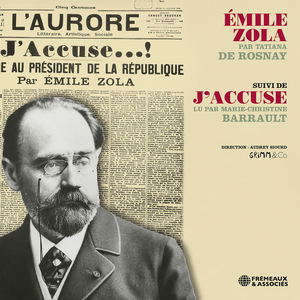 Tatiana Rosnay  / Zola,Emile - Emile Zola Par Tatiana De Rosnay Suivi De Music CD