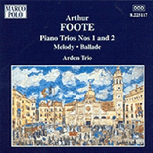 Foote / Arden Trio - Piano Trios Nos. 1 & 2 Melody Ballade - Music CD