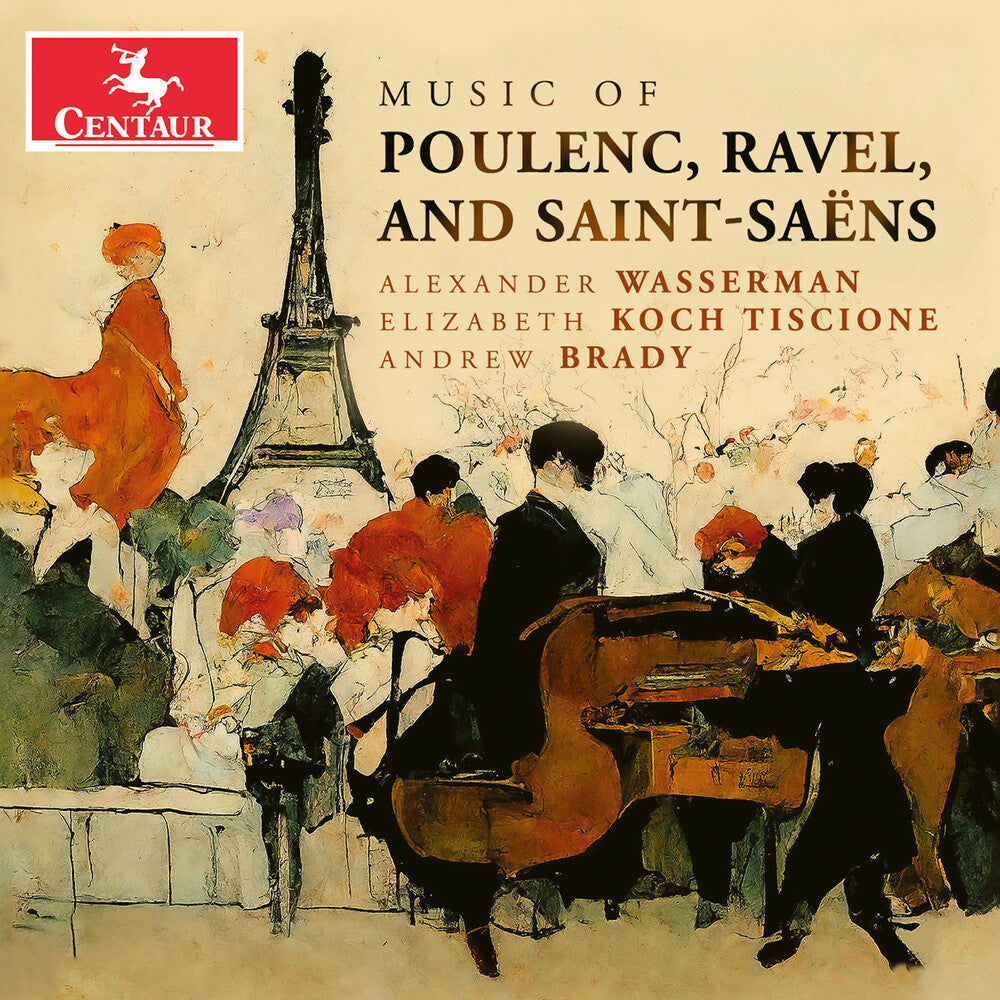 Poulenc / Ravel / Wasserman - Music Of Poulenc Ravel And Saint-Saens [CD]