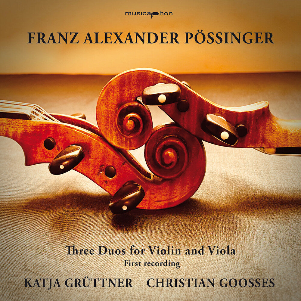 Possinger / Gruttner / Goosses - Three Duos For Violin & Viola Music CD