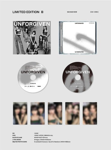 Le Sserafim - Unforgiven [limited Edition B] - Music CD