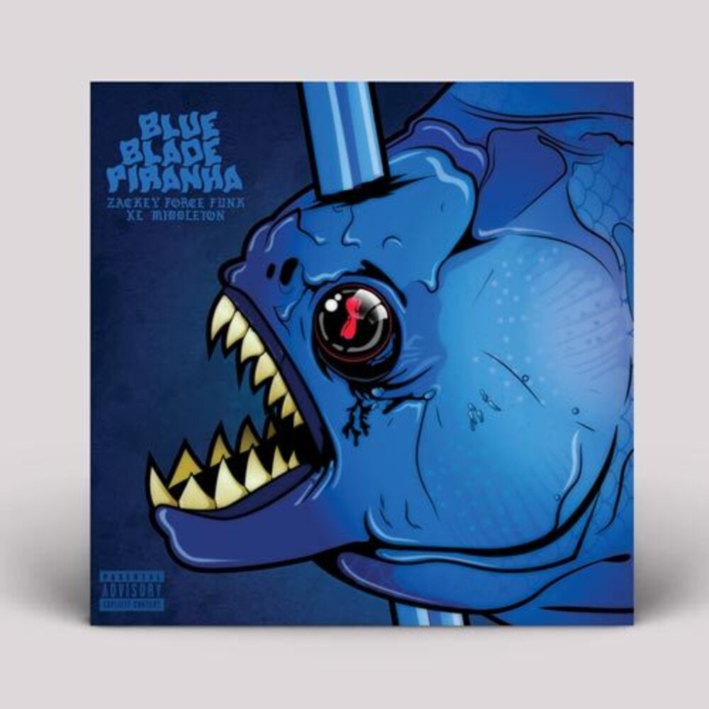 Zackey Force Funk & Xl Middleton - Blue Blade Piranha [LP] Vinyl Record