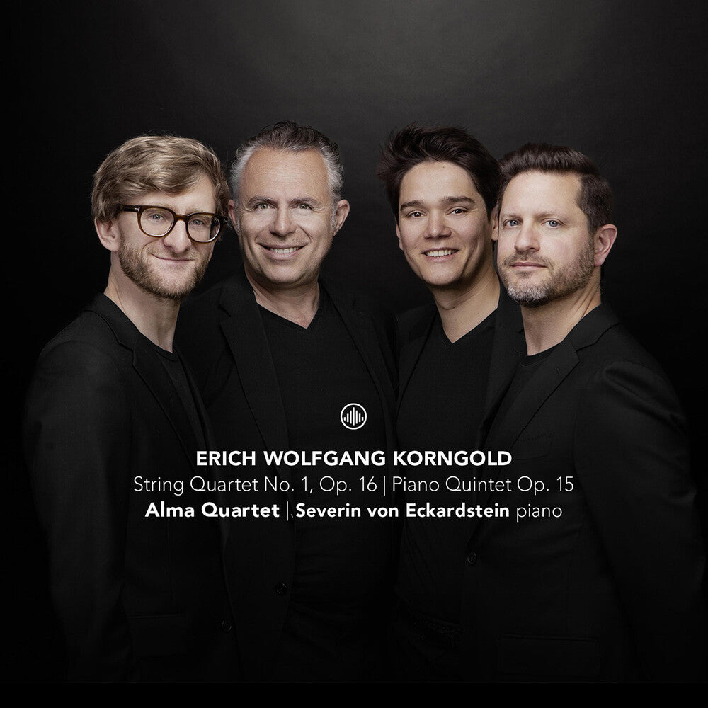 Korngold / Eckardstein / Alma Quartet - String Quartet No. 1 Op. 16 Piano Quintet Op. 15 Music CD