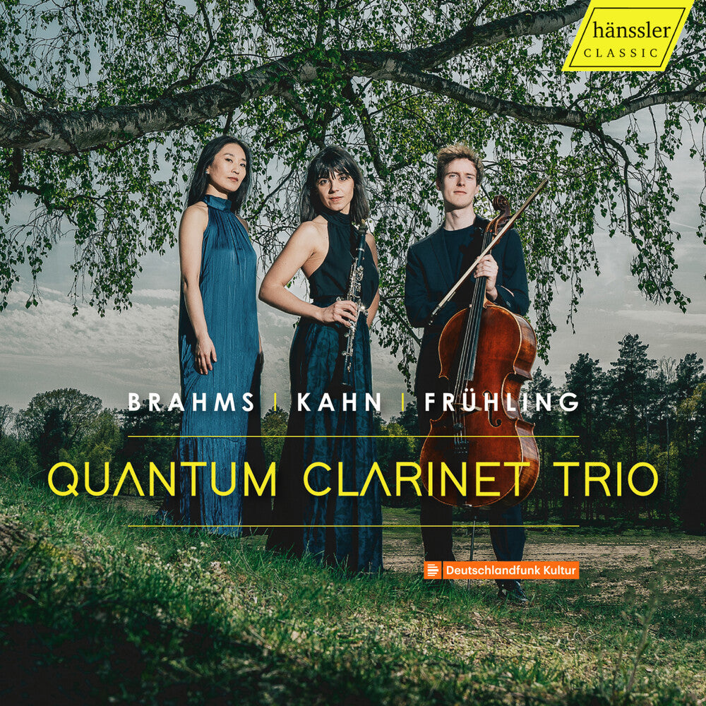 J Brahms .S. / Kahn,Robert / Veronesi,Elena - Quantum Clarinet Trio [CD]