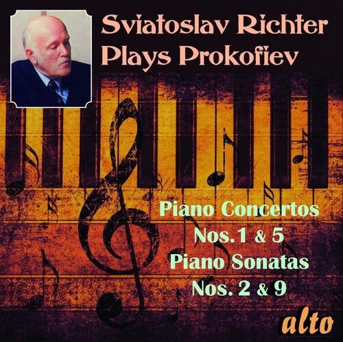 Richter,sviatoslav - Richter Plays Prokofiev Sonatas 2 9 & Concertos 1 - Music CD