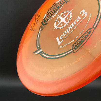Luster Champion Leopard3 *Signed* - 2018 Drew Gibson Team Champion Series