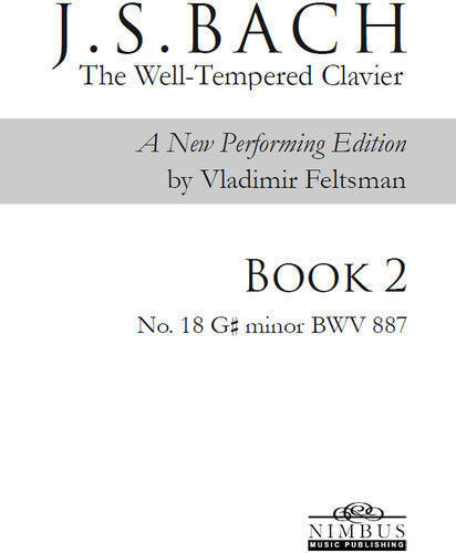 Bach,j.s. / Feltsman,vladimir - Book 2 - No. 18 G# Minor - Books