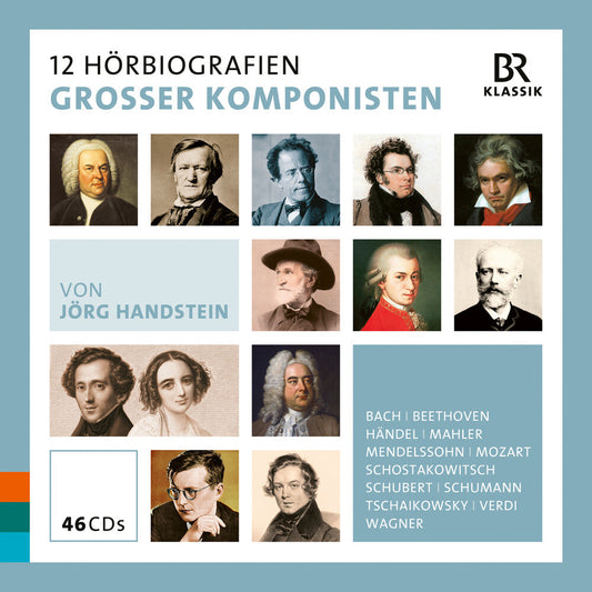 J Bach .S. / Mendelssohn / Munich Radio Orchestra - 12 Hoerbiografien Grosser Komponisten Von Joerg [CD]