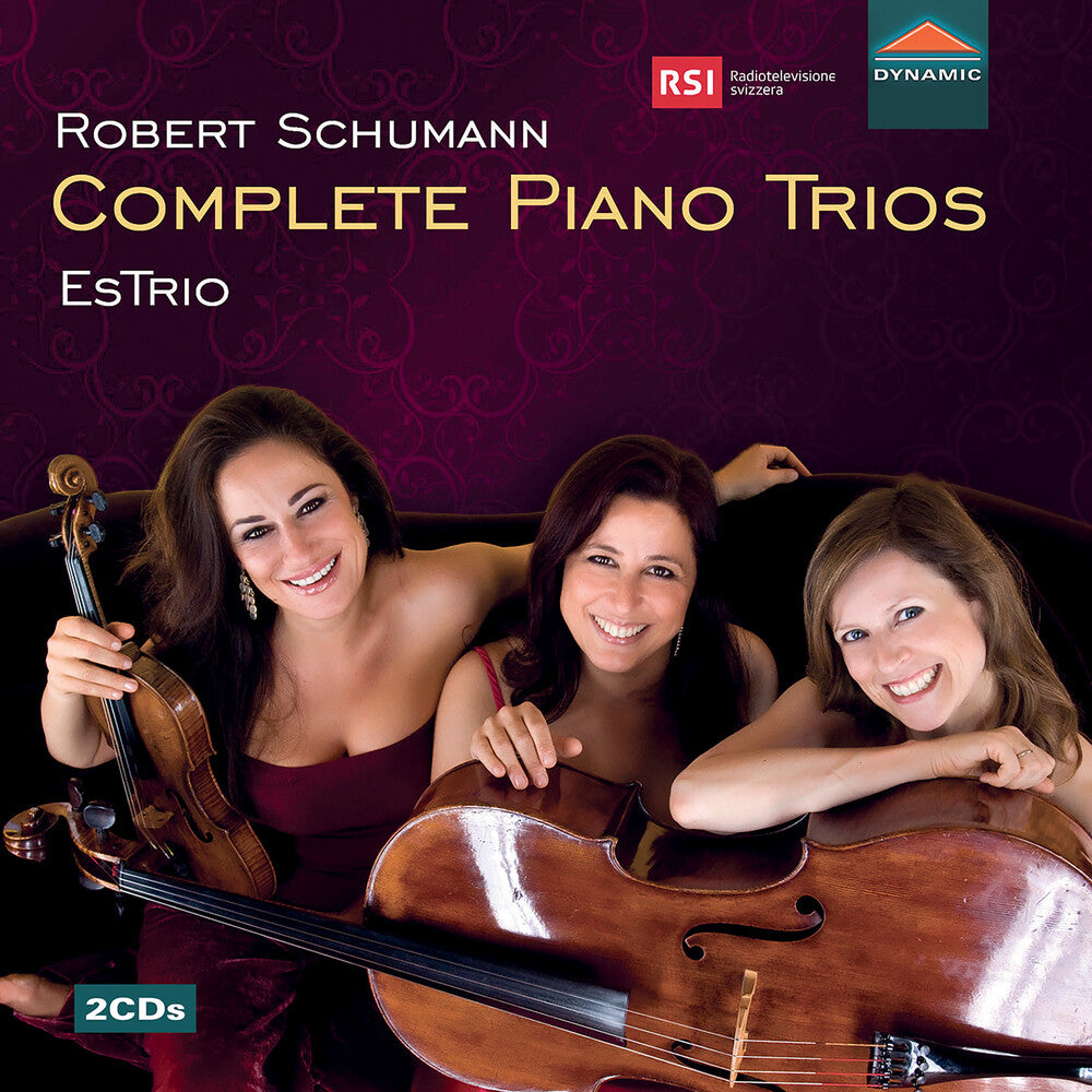 Schumann / Estrio - Complete Piano Trios Music CD