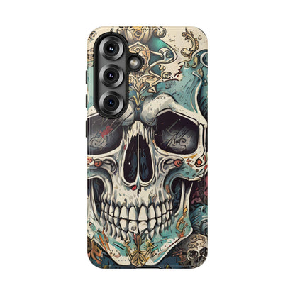 Abstract Skull Tough Phone Case