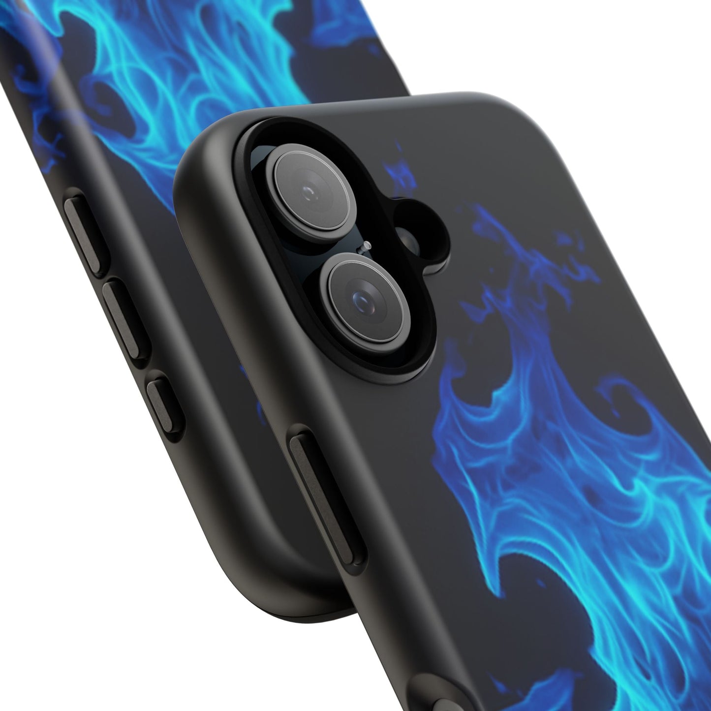Blue Flames Tough  Phone Case