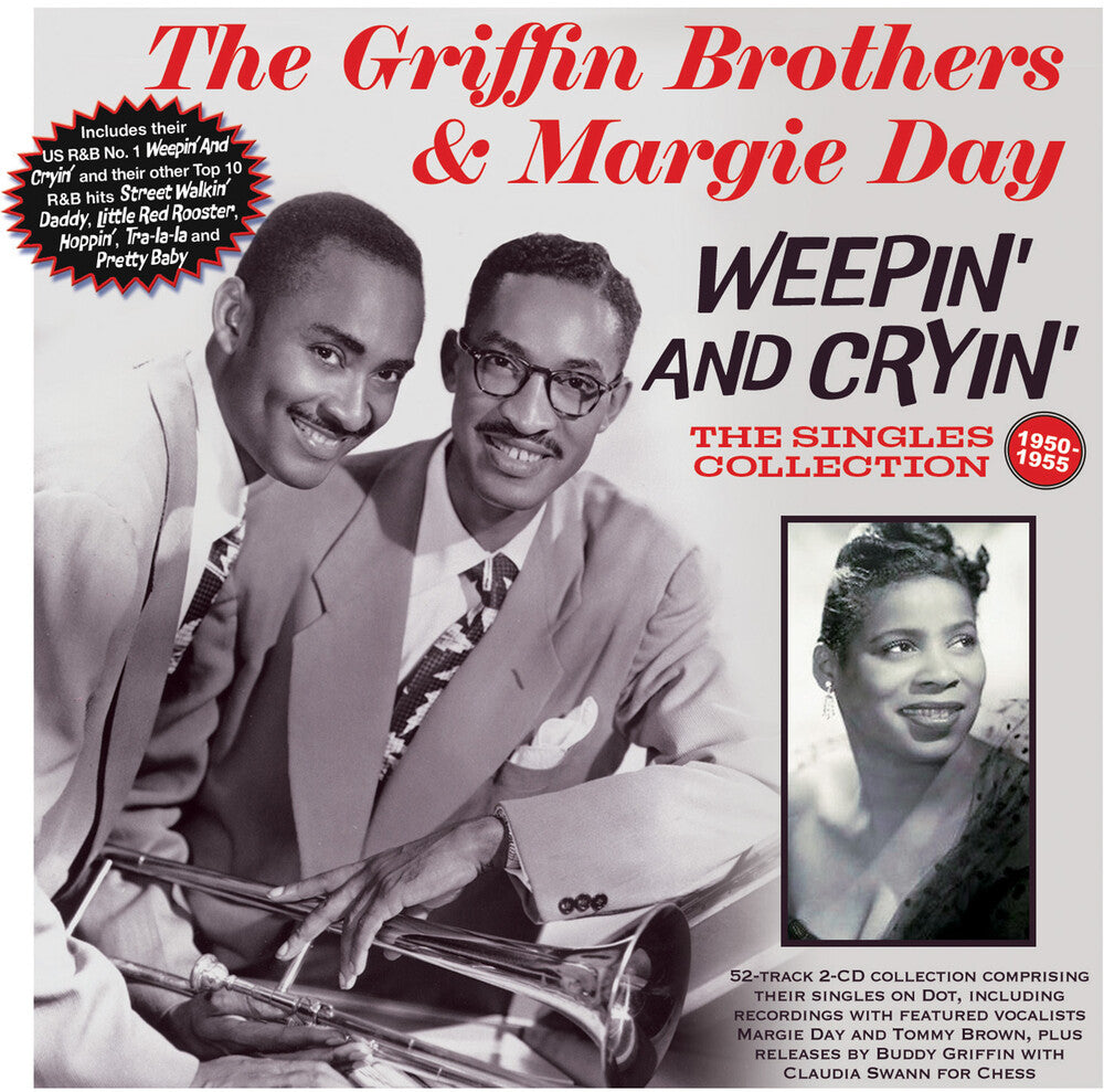 Griffin Brothers / Margie Day - Weepin And Cryin': The Singles Collection 1950-55 [CD]