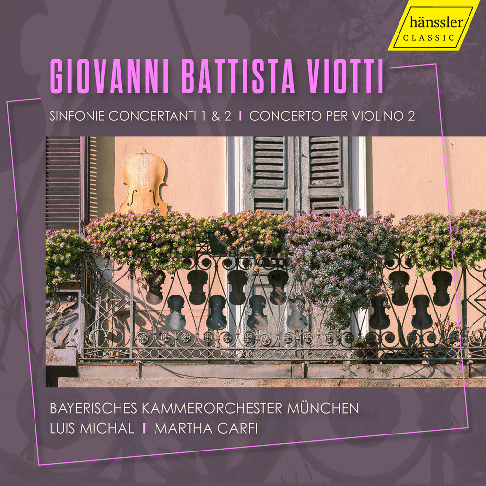 Viotti / Carfi / Bayerisches Kammerorchester Munch - Sinfonie Concertanti 1 & 2 Concerto Per Violino 2 Music CD