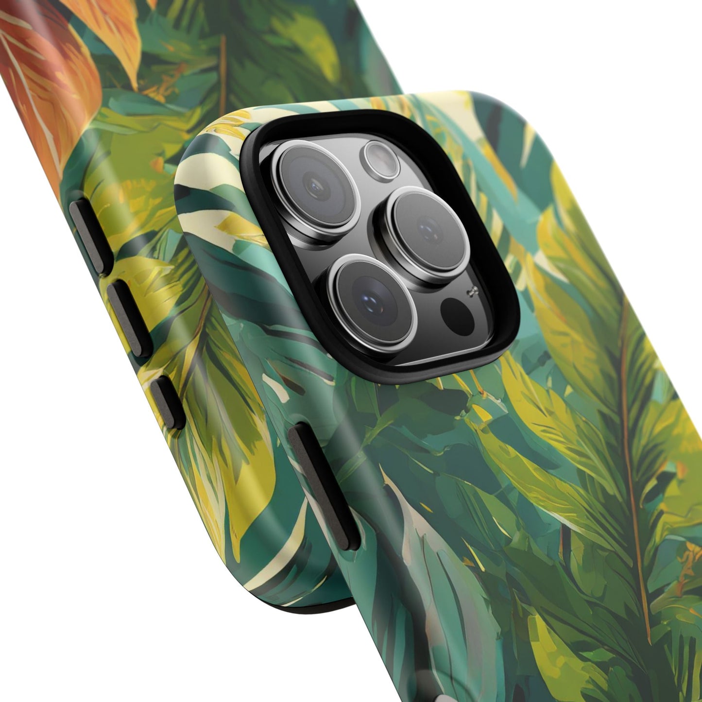 Tropical Leaf Tough Phone Case