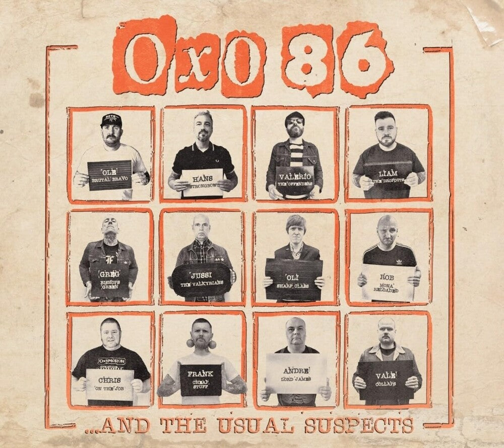Oxo 86 - & The Usual Supects (Hol) [LP] Vinyl Record