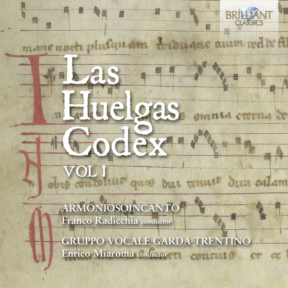 Radicchia / Miaroma / Vocale Garda Trentino - Las Huelgas Codex Vol. 1 Music CD