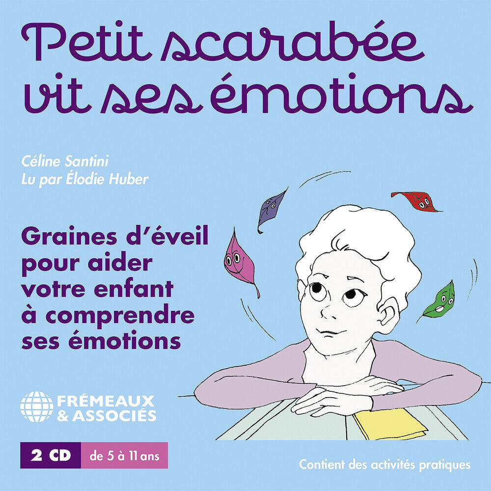 Celine Santini  / Huber,Elodie - Petit Scarabee Vit Ses Emotions Graines Deveil Music CD