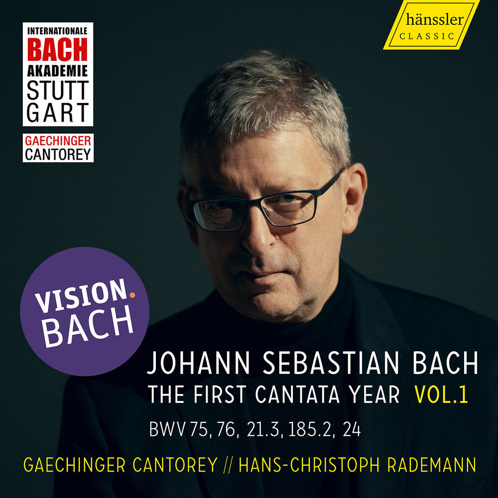 J Bach .S. / Schnur / Feuersinger - Vision.Bach Vol. 1 - The First Cantata Year Music CD