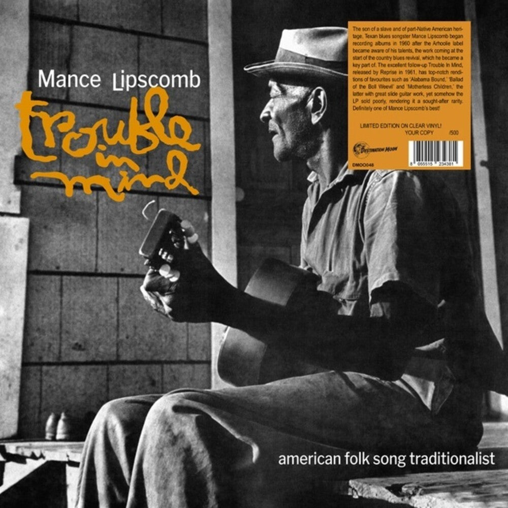 Mance Lipscomb - Trouble In Mind [LP] Vinyl Record