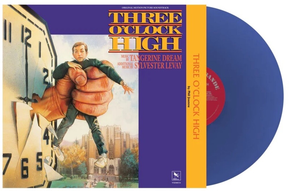 Tangerine Dream - Three O’Clock High [Blue LP] Vinyl Record