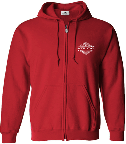 Koloa Diamond Thruster Surfboards Zip Hoodie