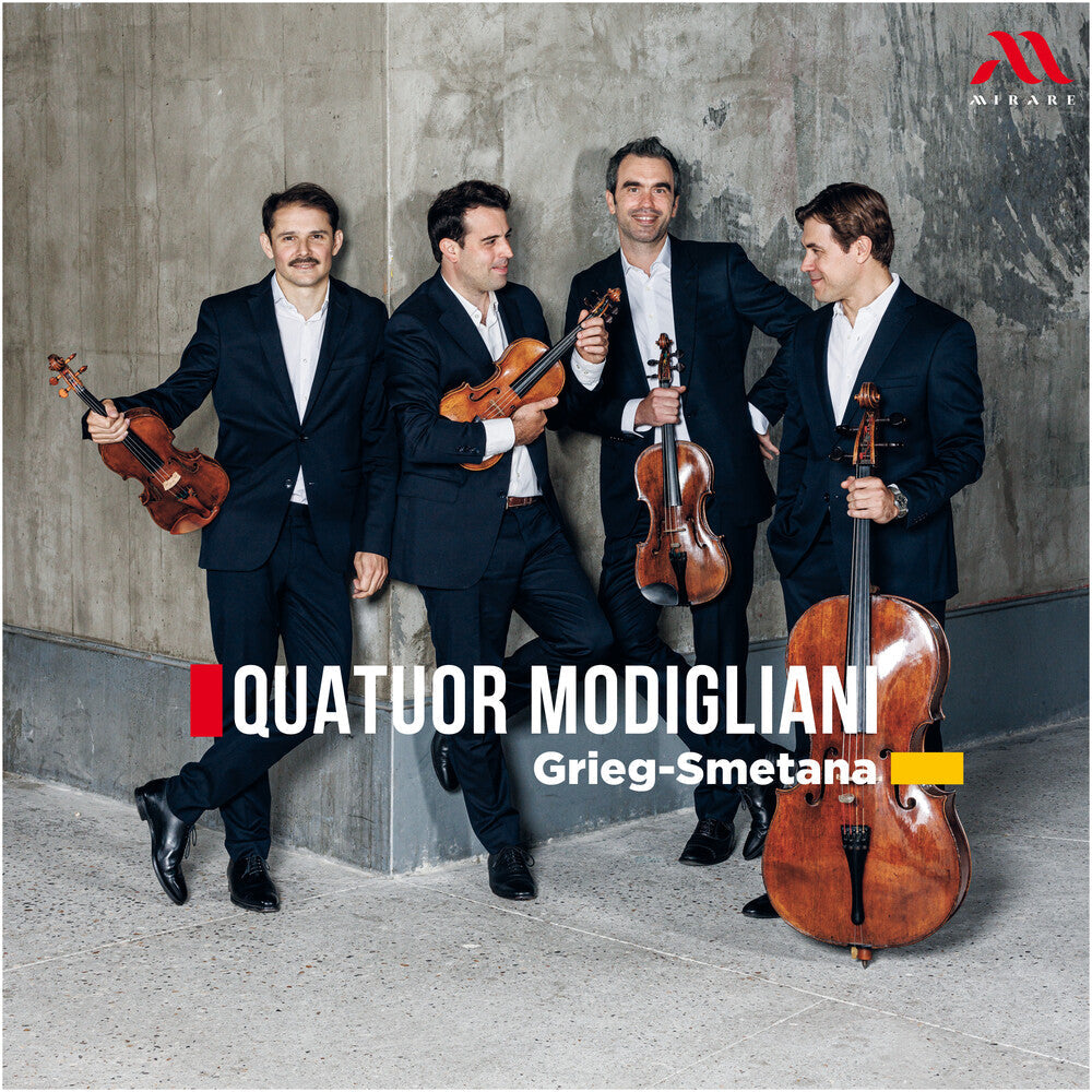 Quatuor Modigliani - Grieg - Smetana Music CD