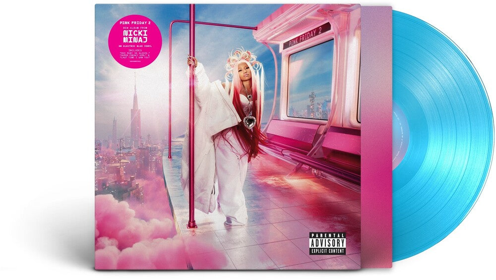 Nicki Minaj - Pink Friday 2 [Electric Blue LP] Vinyl Record