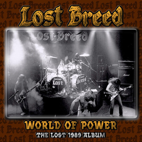 Lost Breed - World Of Power - Lost 1989 Album - Music CD