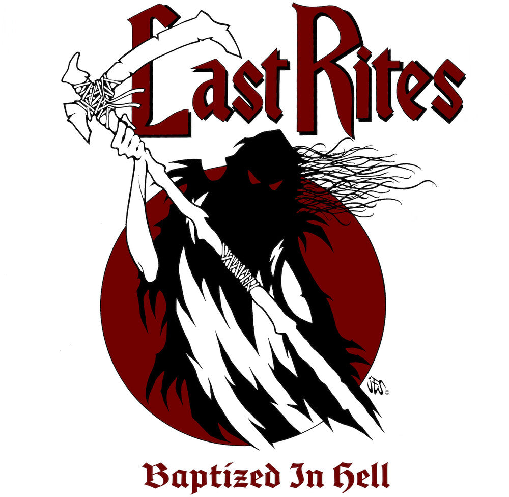 Last Rites - Baptized In Hell (Uk) [LP] Vinyl Record