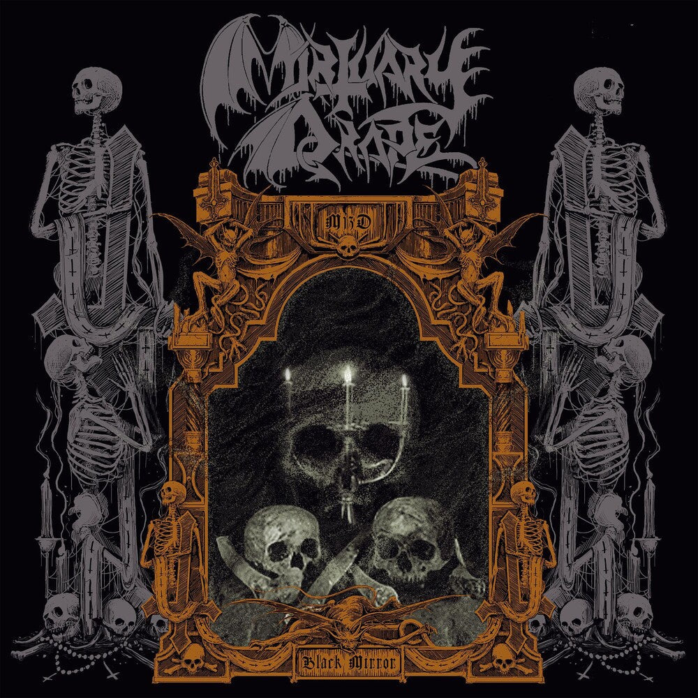 Mortuary Drape - Black Mirror [Grey LP] Vinyl Record