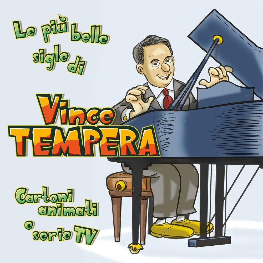 Vince Tempera  (Ita) - Cartoni Animati & Serie Tv: Le Piu Belle Sigle Di [LP] Vinyl Record