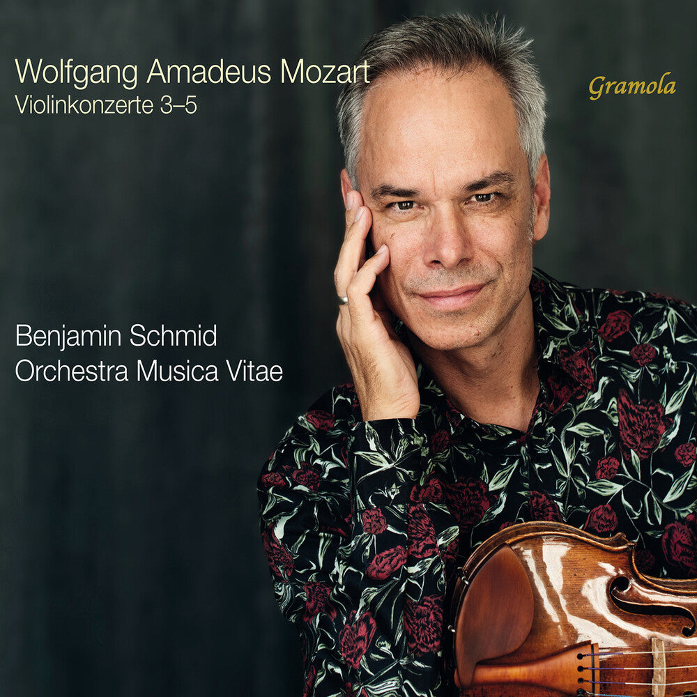Mozart / Schmid / Orchestra Musica Vitae - Concertos For Violin & Orchestra Nos. 3-5 Music CD