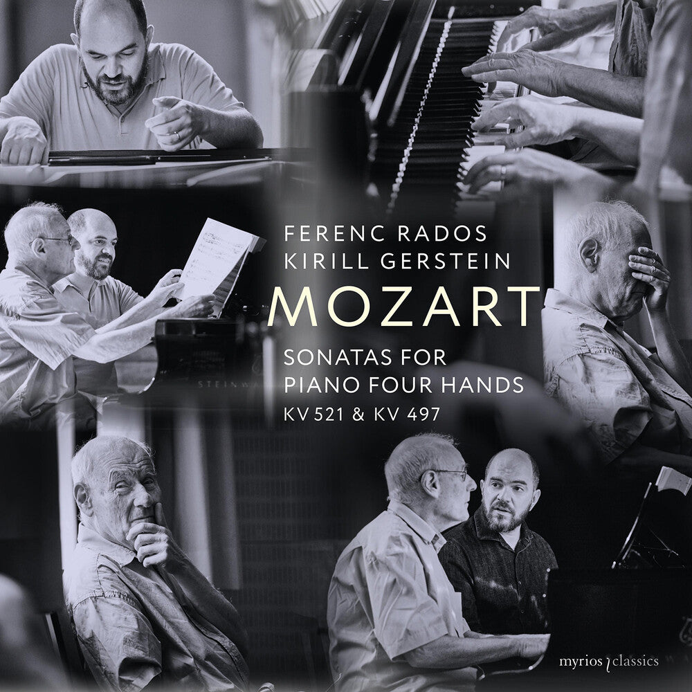 Mozart / Gerstein / Rados - Sonatas For Piano Four Hands, K. 521 & 497 [CD]