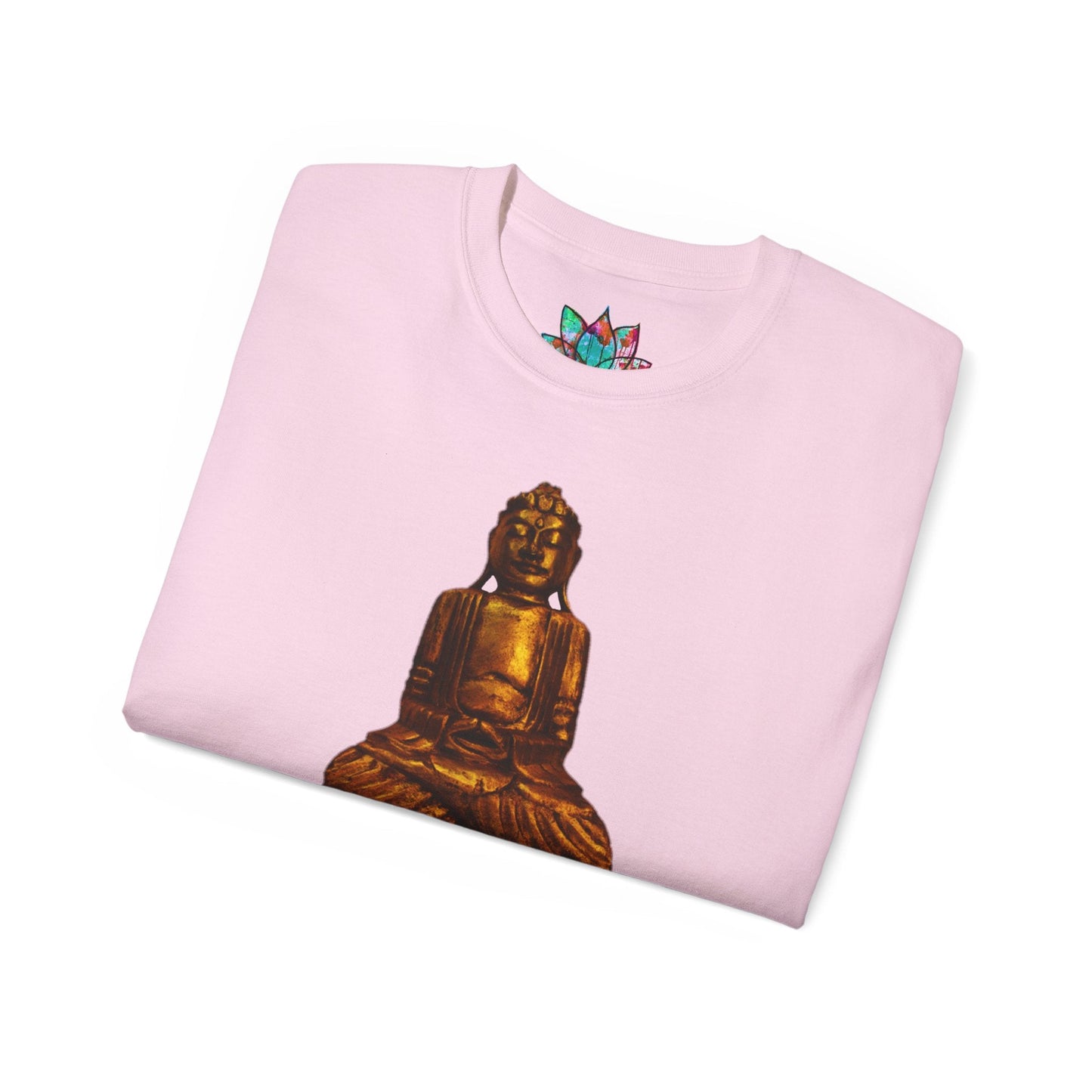 Fine Art Buddha Carving Print Unisex Ultra Cotton Tee