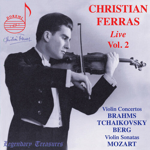 Berg / Brahms / Radiosinfonieorchester Berlin - Christian Ferras Live Vol. 2 - Music CD